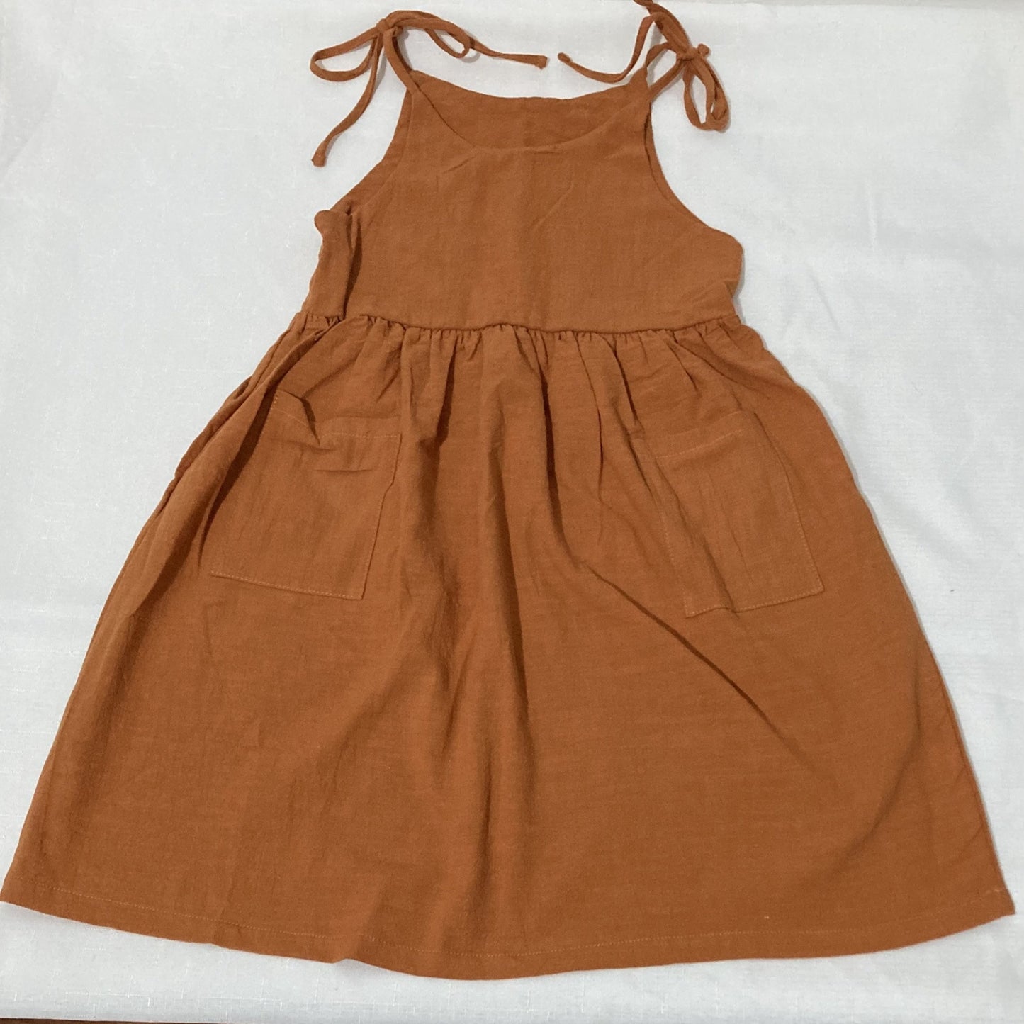 The Tie Up Dress - Our Mini And Co
