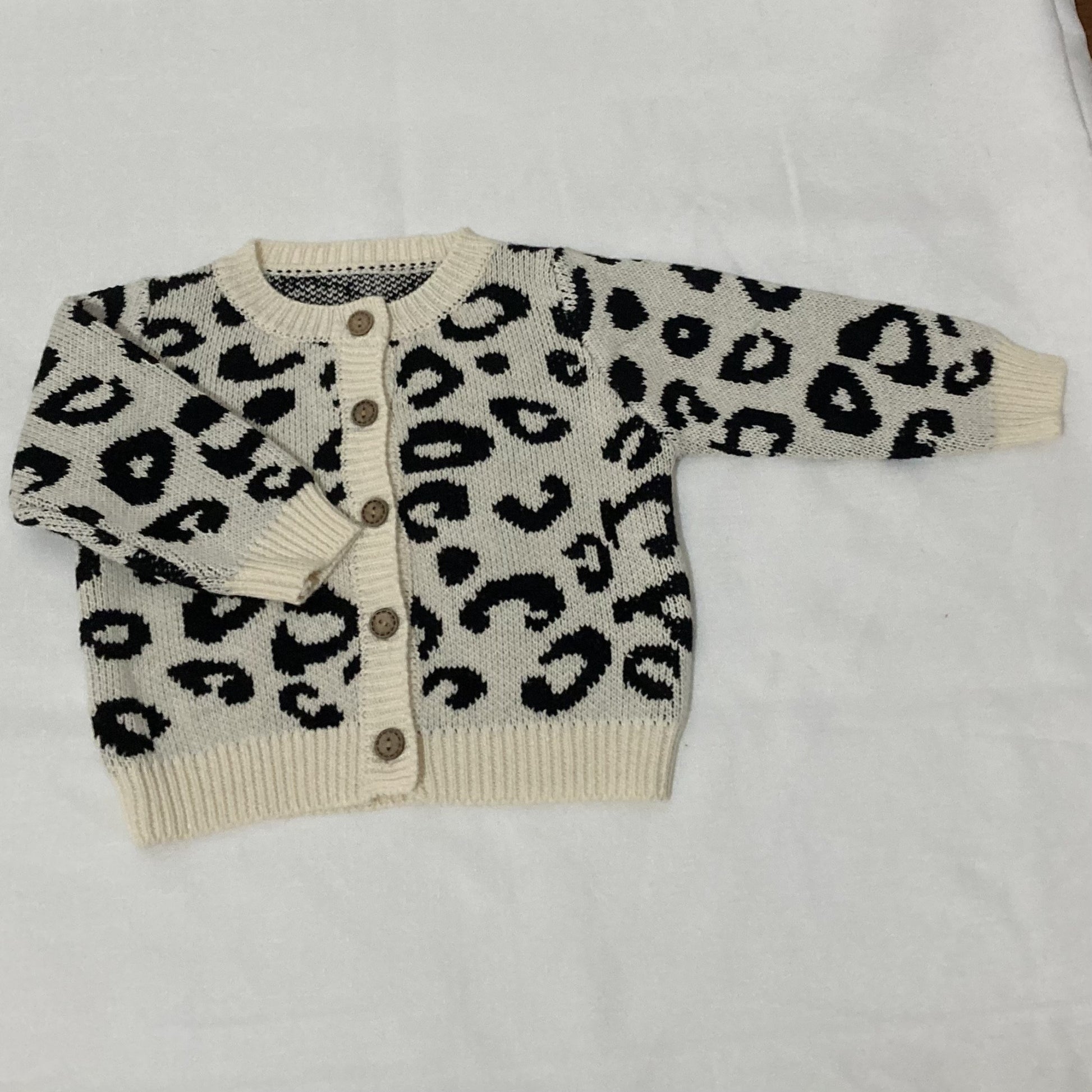 The Leopard Cardigan - Our Mini And Co